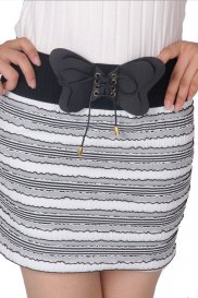 White butterfly skirt
